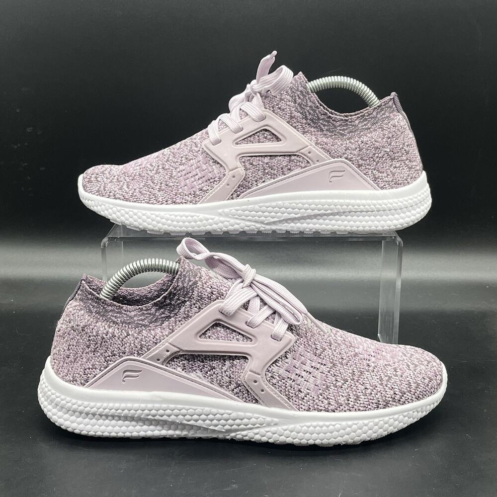 Fabletics Cruz Brace purple womens athletic shoes 9.5 running gym casual